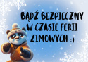 Bezpieczne ferie