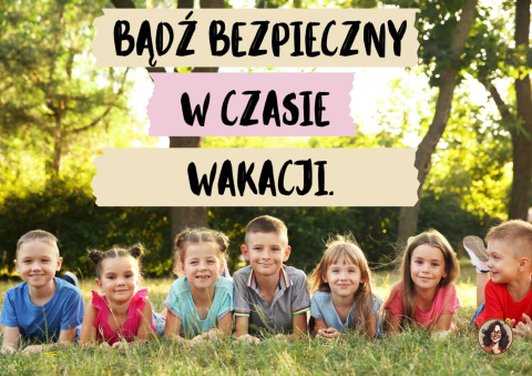 Gazetka "Bezpieczne wakacje" wersja 2