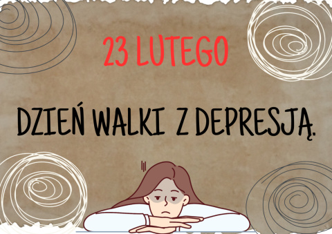 Gazetka "Dzień Walki z Depresją" wariant 2