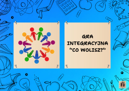 Gra integracyjna 