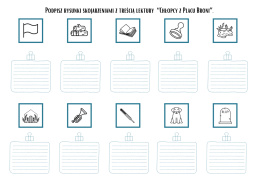 Karty skojarzeniowe do lektur klas 4-6